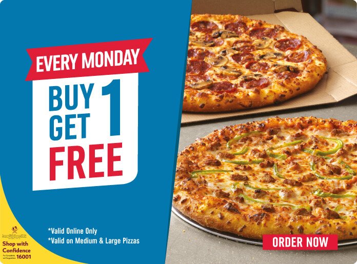 Domino's pizza Qatar offer